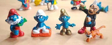 Peyo, Schleich - Beeldje - Lot de Schtroumpfs Schleich Peyo