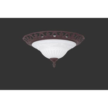 LED Plafondlamp - Trion Rustina - Opbouw Rond - E27 Fitting, Ophalen of Verzenden, Nieuw, Metaal