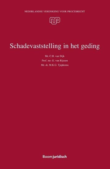 NVvP-reeks 44 -   Schadevaststelling in het geding, Boeken, Ophalen of Verzenden, Nieuw