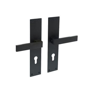 Intersteel Deurkruk Amsterdam op schild profielcilindergat, Verzenden, Nieuw