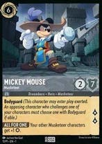 [11/P1] - MICKEY MOUSE - Musketeer - PROMO - ENG [M/NM], Verzamelen, Ophalen of Verzenden, Nieuw