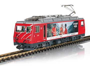LGB 23105 Elektrische locomotief nr. 3 ‚DOM‘ (HGe 4/4 II, Ophalen of Verzenden, Nieuw, Locomotief, LGB