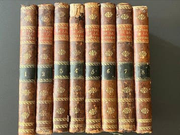 J.-J. Rousseau - Œuvres complètes – Édition Touquet – 8