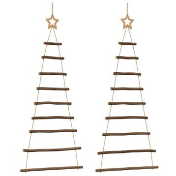Kerstornament hout 120cm | retourdeal 72% korting, Ophalen of Verzenden, Zo goed als nieuw
