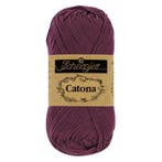 Scheepjes Catona 25g - 394  Shadow Purple, Ophalen of Verzenden, Nieuw, Breien of Haken, Wol of Garen