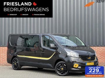 Zakelijke lease - Renault Trafic bestel 1.6 dCi T29 L2H1 DC, Verwarmde buitenspiegels, Stof, Gebruikt, Zwart