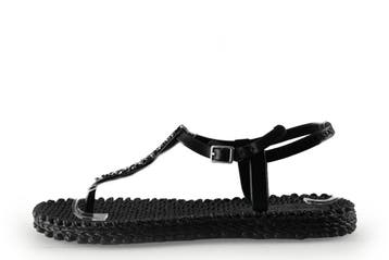 Ilse Jacobsen Hornbaek Sandalen in maat 37 Zwart, Kleding | Dames, Verzenden, Zwart, Sandalen of Muiltjes, Zo goed als nieuw