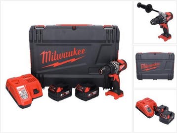 Milwaukee M18 BLPD2-502X - Accu Klop-/Schroefboormachine 18V, Verzenden, Zo goed als nieuw