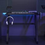 vidaXL Gamingbureau met ZZ-vormige poten 90x60x75 cm zwart, Verzenden, Nieuw