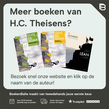 Lean six sigma green belt / Reference Book / Climbing the, Verzenden, Zo goed als nieuw, H.C. Theisens