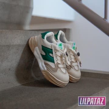 Performerz Off-White Green (21-30) Kindersneakers 23, Verzenden, Jongen of Meisje, Schoenen, Nieuw