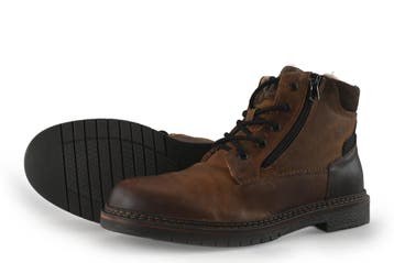 Nelson Veterboots in maat 42 Cognac, Overige kleuren, Verzenden, Boots, Zo goed als nieuw