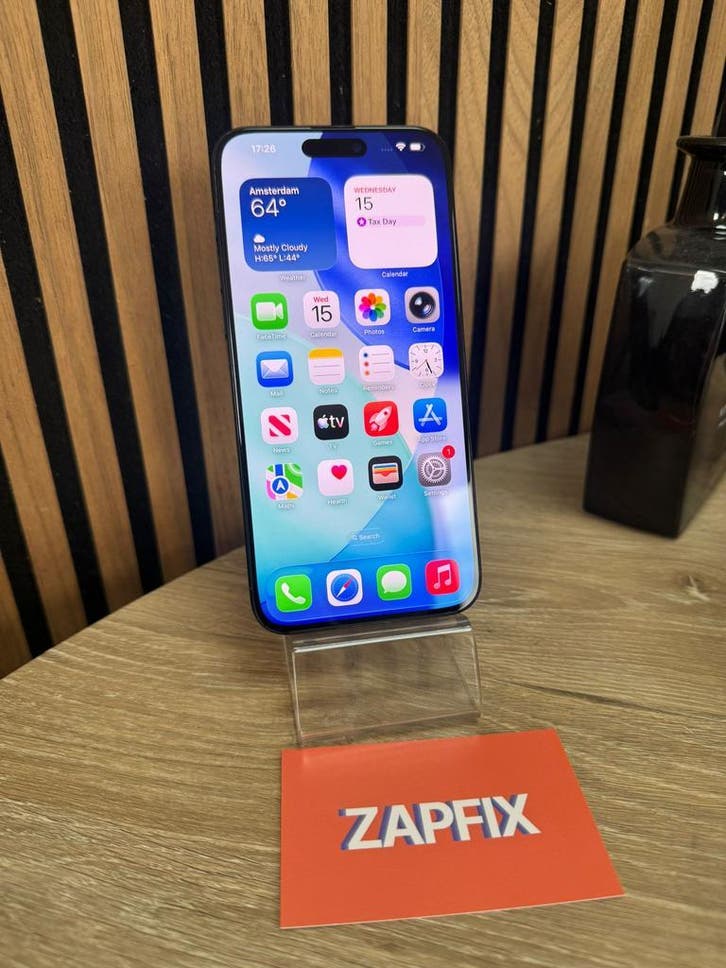 Apple iPhone 15 Pro Max | 128GB | Zwart | In Nette staat, Telecommunicatie, Mobiele telefoons | Apple iPhone, Zonder abonnement