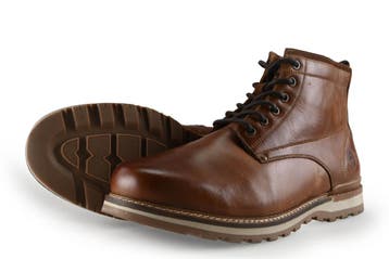 Travelin Veterboots in maat 48 Cognac, Kleding | Heren, Overige kleuren, Verzenden, Boots, Zo goed als nieuw