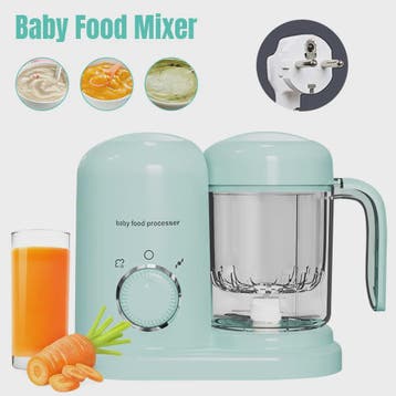 Multifunctionele Babyvoeding Maker: Stomen, Mixen, Verwarmen, Verzenden, Nieuw