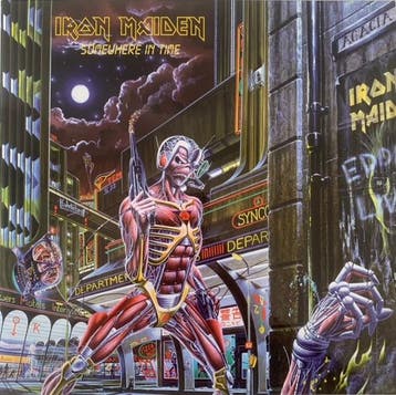 lp nieuw - Iron Maiden - Somewhere In Time, Verzenden, Zo goed als nieuw, Overige formaten