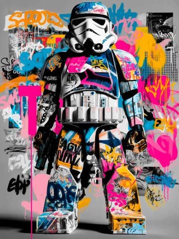 IPR Graph - Icono de la Guerra de las Galaxias: Stormtrooper, Nieuw