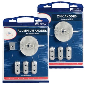 Anode Kit voor Yamaha 4 Takt 40 - 60 Pk Buitenboordmotoren, Ophalen of Verzenden, Nieuw, Zeilboot of Motorboot