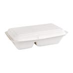 composteerbare bagasse voedseldozen | 200 stuks | 6,5(h)..., Verzenden, Nieuw in verpakking