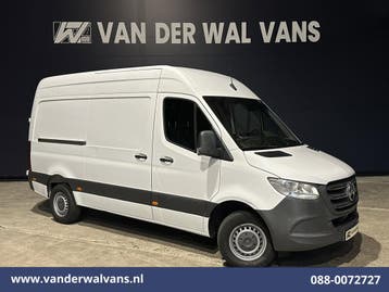 Mercedes-Benz Sprinter | 317 CDI 170pk 3500kg Trekhaak L2H2, Auto's, Gebruikt, Euro 6, Wit, Mercedes-Benz