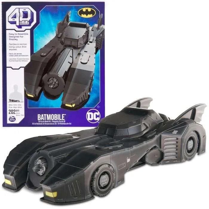 SPIN MASTER BATMOBILE BATMAN DC 4D-build (puzzel), Kinderen en Baby's, Speelgoed | Overig, Nieuw, Verzenden