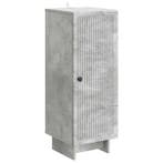 vidaXL Dressoir Betongrijs 33 x 34,5 x 90 cm Bewerkt hout, Huis en Inrichting, Verzenden, Nieuw, Overige houtsoorten, Minder dan 50 cm