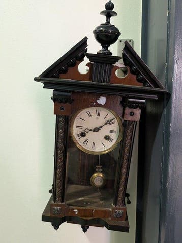 Regulateur wandklok - Junghans - Hout, Messing - 1910-1920 -
