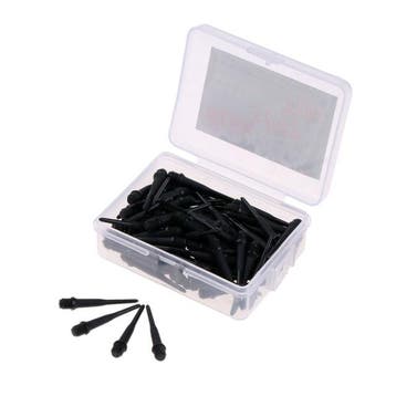 80 Dart Softtips 25mm Zwart, Verzamelen, Verzenden, Nieuw