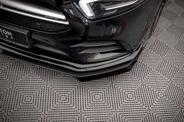 Maxton Front Flaps Mercedes A35 AMG / AMG-Line Aero Pack, Auto diversen, Tuning en Styling, Verzenden