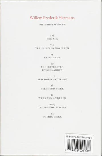 Volledige werken 2 / Volledige werken van W.F. Hermans / 2, Boeken, Verzenden, Zo goed als nieuw, Willem Frederik Hermans