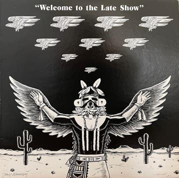 LP gebruikt - Eagles - Welcome To The Late Show, Cd's en Dvd's, Verzenden, Zo goed als nieuw, Overige formaten