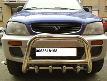 Terios Bullbar Sidebars Pushbar Sidesteps Treeplanken RVS, Auto-onderdelen, Ophalen of Verzenden, Nieuw, Daihatsu