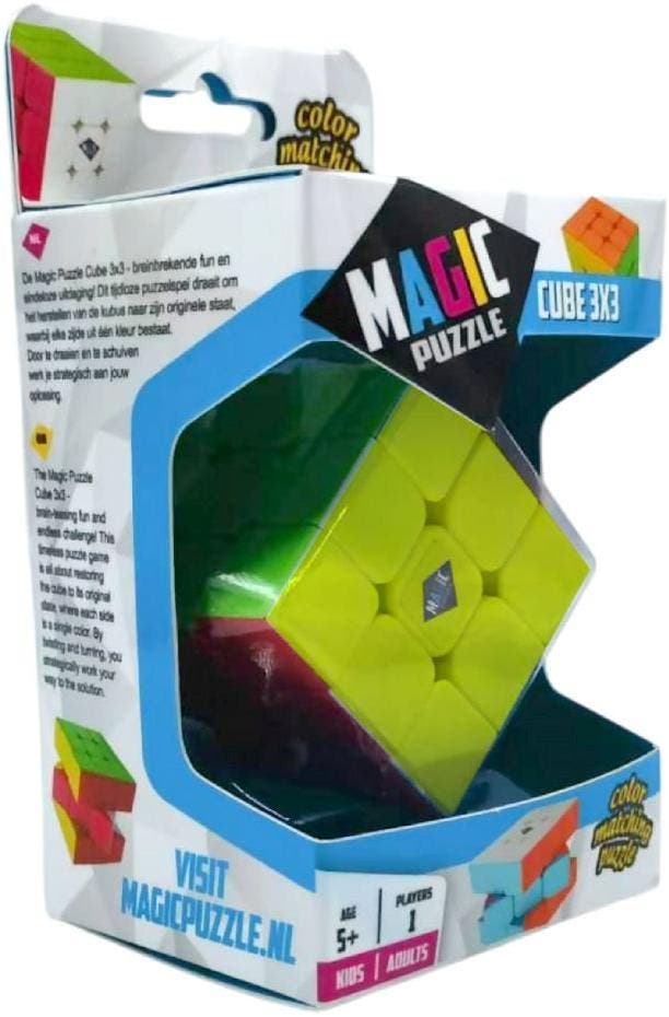 Magic Puzzle - Kubus 3x3 | Clown Games - Puzzels, Hobby en Vrije tijd, Denksport en Puzzels, Nieuw, Verzenden