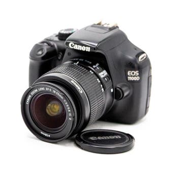 Canon 1100D + 18-55mm f/3.5-5.6 (occ_6582), Audio, Tv en Foto, Fotocamera's Analoog, Ophalen of Verzenden, Gebruikt, Spiegelreflex