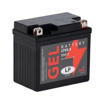 Landport Gel 50412 / YTX5L-BS / 504012003 accu, origineel, Motoren, Verzenden, Nieuw