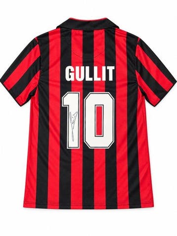 AC Milan - Europese voetbal competitie - Ruud Gullit Signed, Nieuw