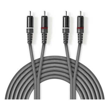 Tulp kabel | M  M | Nedis | 3 meter (Stereo, 100% koper), Verzenden, Nieuw
