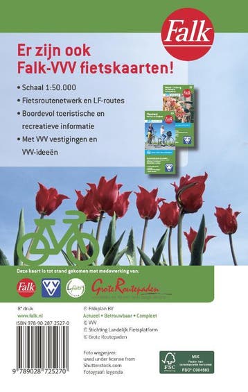 Fietsatlas Nederland 9789028725270 Falk, Verzenden, Gelezen, Falk