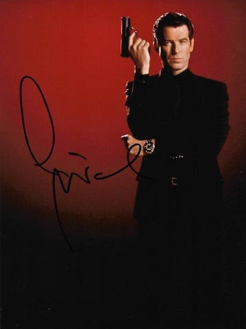 Pierce Brosnan - Autographed Photo Die Another Day James, Nieuw