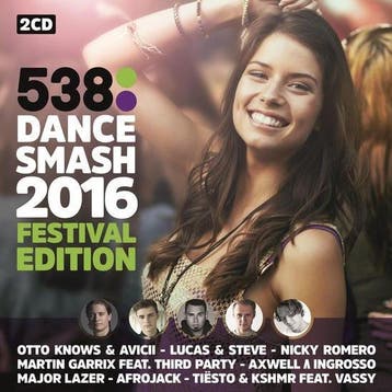 538 Dance Smash Festival Edition 2016 (2CD), Verzenden, Nieuw in verpakking, Dance