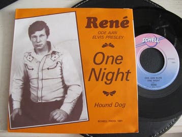 vinyl single 7 inch - RenÃ© - Ode Aan Elvis Presley / One., Cd's en Dvd's, Vinyl Singles, Verzenden, Zo goed als nieuw, 7 inch