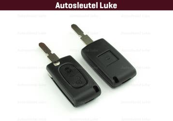 2-knops klapsleutel kpb1190 voor Peugeot, Verzenden, Nieuw