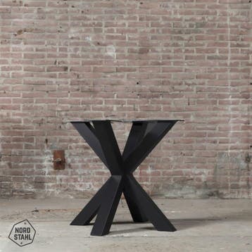 Stalen onderstel tafel - Double X leg - Nordstahl, Verzenden, Nieuw