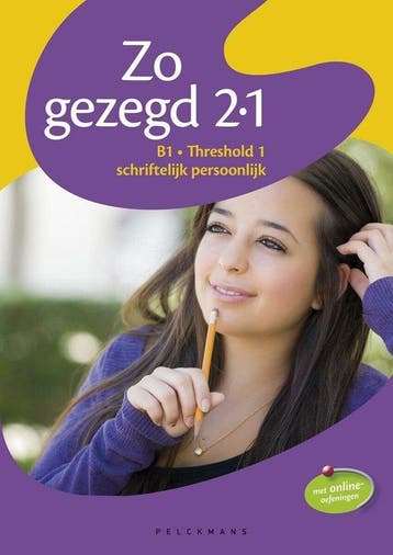Threshold 1 schriftelijk persoonlijk / HB / Leerwerkboek /, Verzenden, Gelezen, Christine Boeken