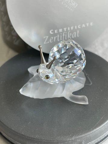 Swarovski - Swarovski - Beeldje, Slak - 0 cm - Kristal,