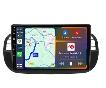 Fiat 500 Navigatie Radio met Apple Carplay en Android Auto, Ophalen of Verzenden, Nieuw