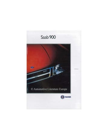1993 SAAB 900 BROCHURE NEDERLANDS, Boeken, Nieuw, Author