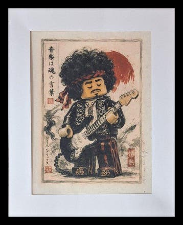 Emma Wildfang - JImi Hendrix - Lego inspired Series -Anime, Nieuw
