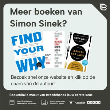 Het oneindige spel - Simon Sinek 9789047013884, Verzenden, Zo goed als nieuw, Simon Sinek
