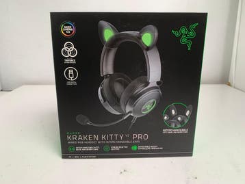 Razer Kraken Kitty V2 Pro - RGB Headset - Verwisselbare, Verzenden, Nieuw, Razer